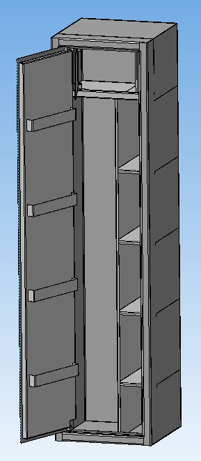 3D модель Сейф под оружие