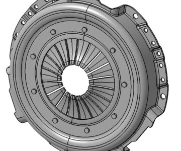 3D модель Корзина сцепления GAZ 063082001150