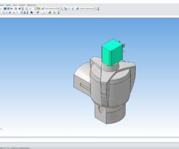 3D модель Клапан импульсный угловой