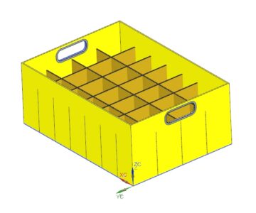 3D модель Тара для укладки деталей