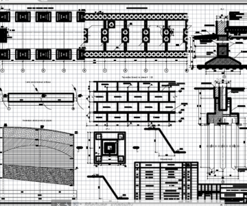 Чертеж Расчёт и проектирование фундаментов  различного заложения