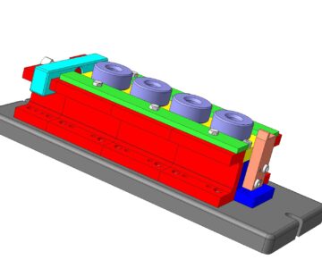 3D модель Приспособление для фрезерной обработки