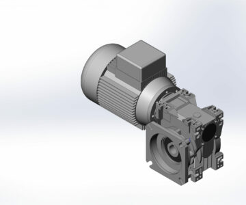 3D модель Мотор-редуктор NMRV 50