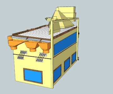 3D модель Пневмовибростол ПВС