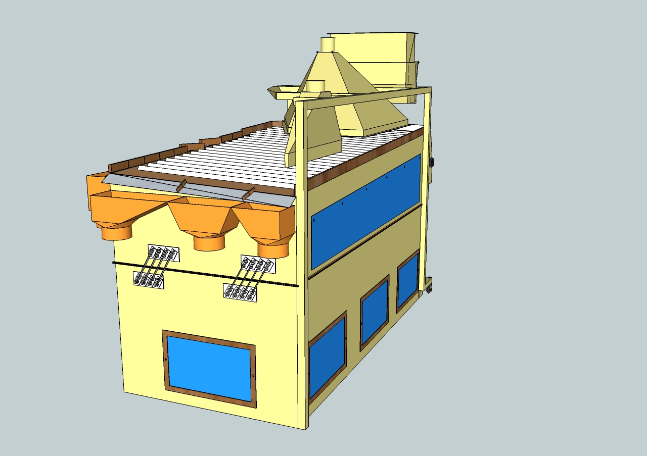 3D модель Пневмовибростол ПВС