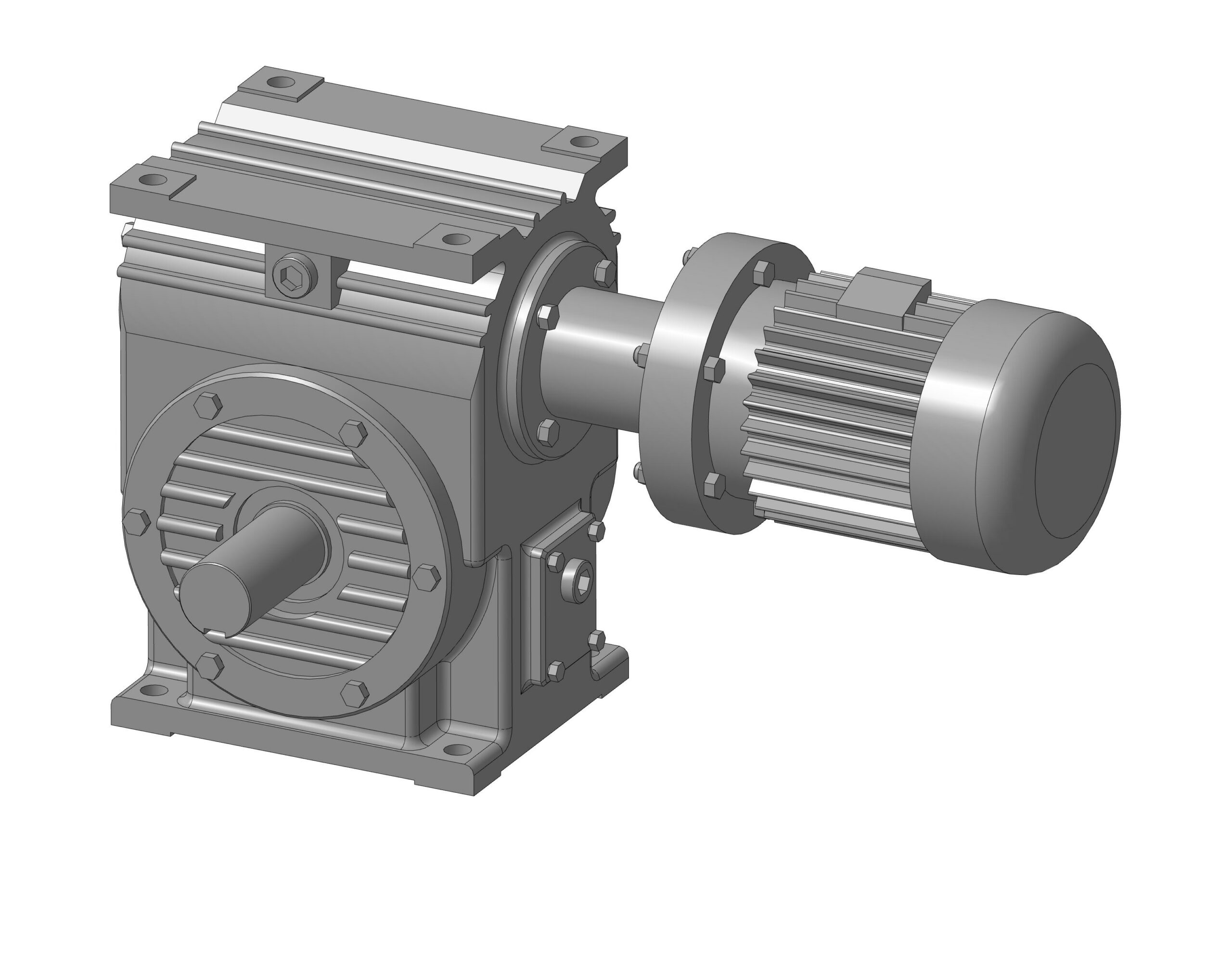 3D модель Мотор-редуктор МЧ-125