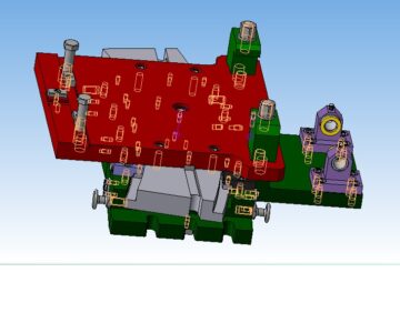 3D модель Стол поворотный для обработки хвоста лопатки