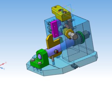 3D модель Установочно-зажимное приспособление