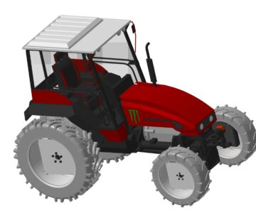 3D модель Трактор ВТЗ 2048