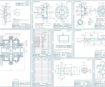 Чертеж Выполнение конструкторской документации на сборочную единицу Дифференциал