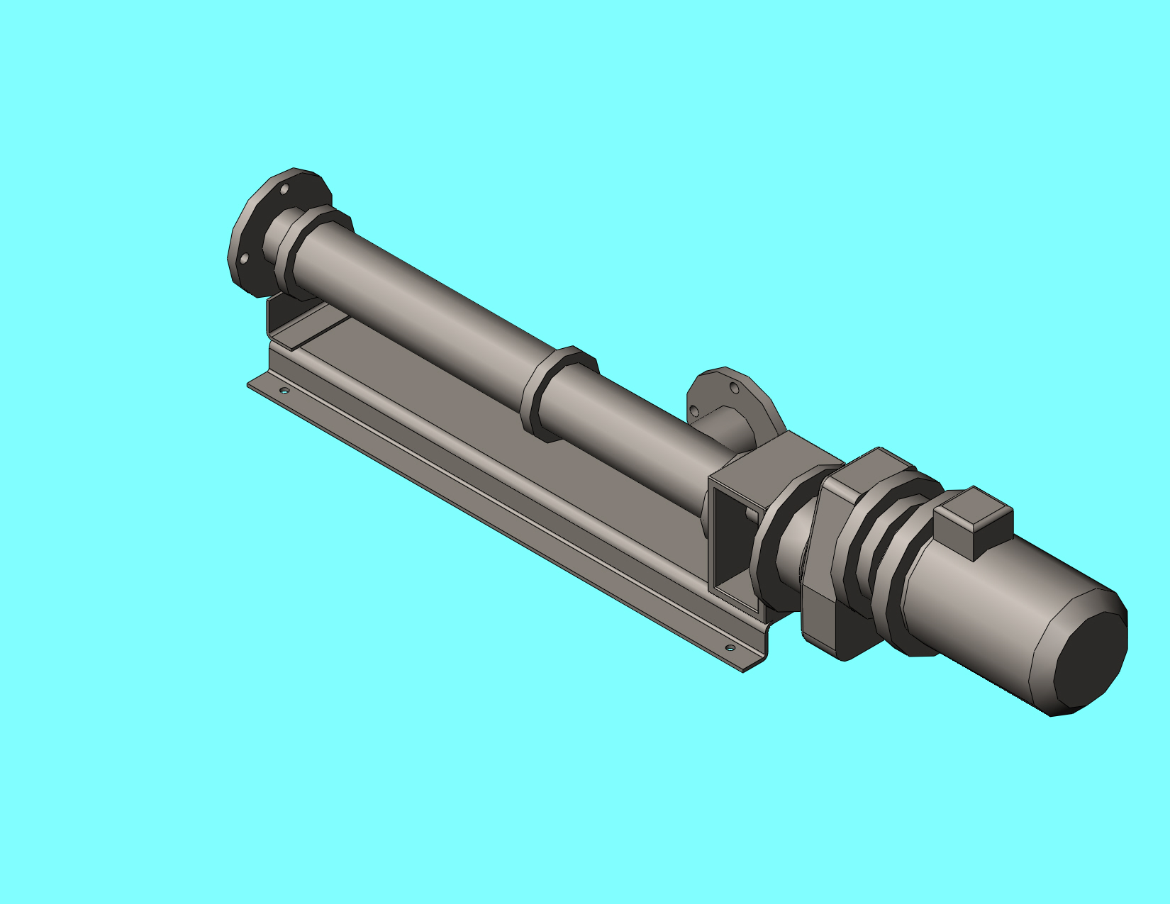 3D модель Винтовой насос Soltec BN045S02