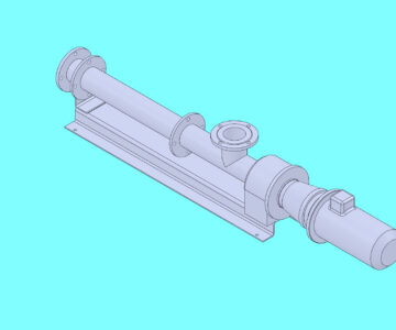 3D модель Винтовой насос Soltec BN053S02FZX