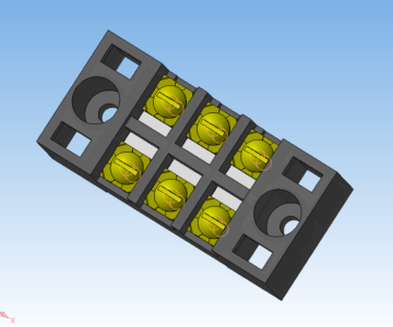 3D модель Контактор ТВ-1503