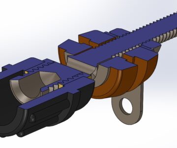 3D модель Клемма КП1а