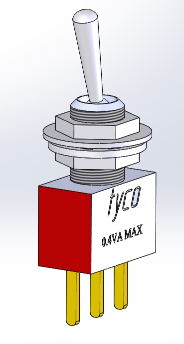 3D модель Переключатель A101SYCB04