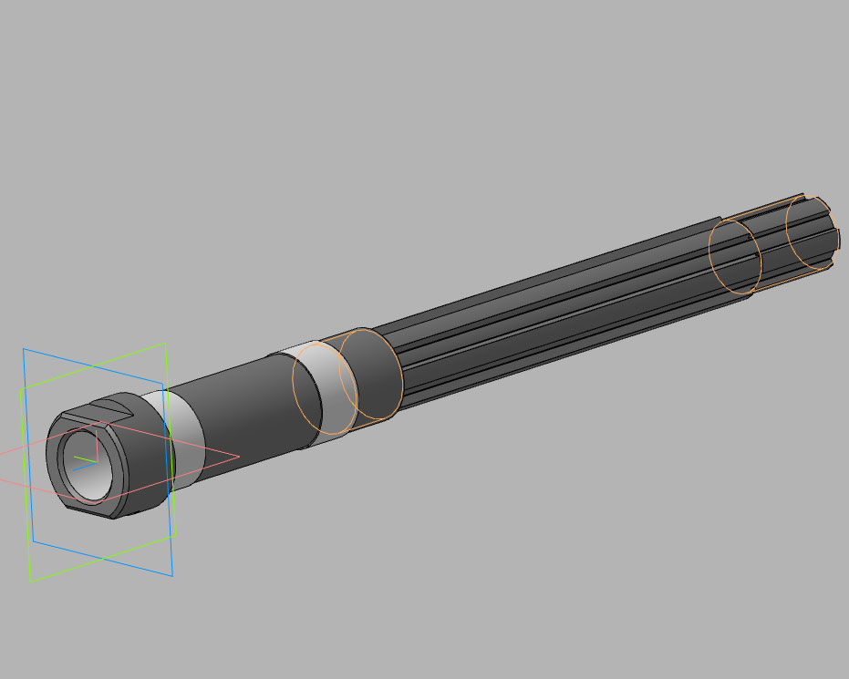 3D модель Шпиндель универсально-фрезерный станок Optimum BF20