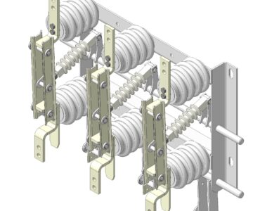 3D модель Разъединитель РВЗ-10 630-II