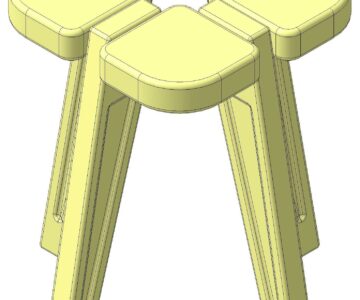 3D модель Стул барный (Bar chair)