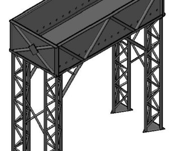 3D модель Мангал инженера