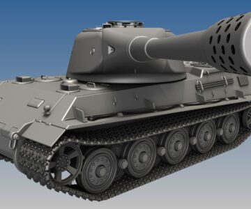 3D модель Panzerkampfwagen VII Löwe