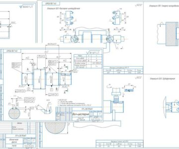 Чертеж Технологический процесс обработки детали вал-шестерня