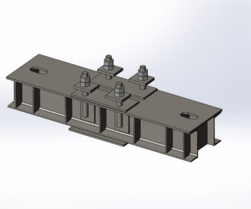 3D модель Балка Б35-4-20