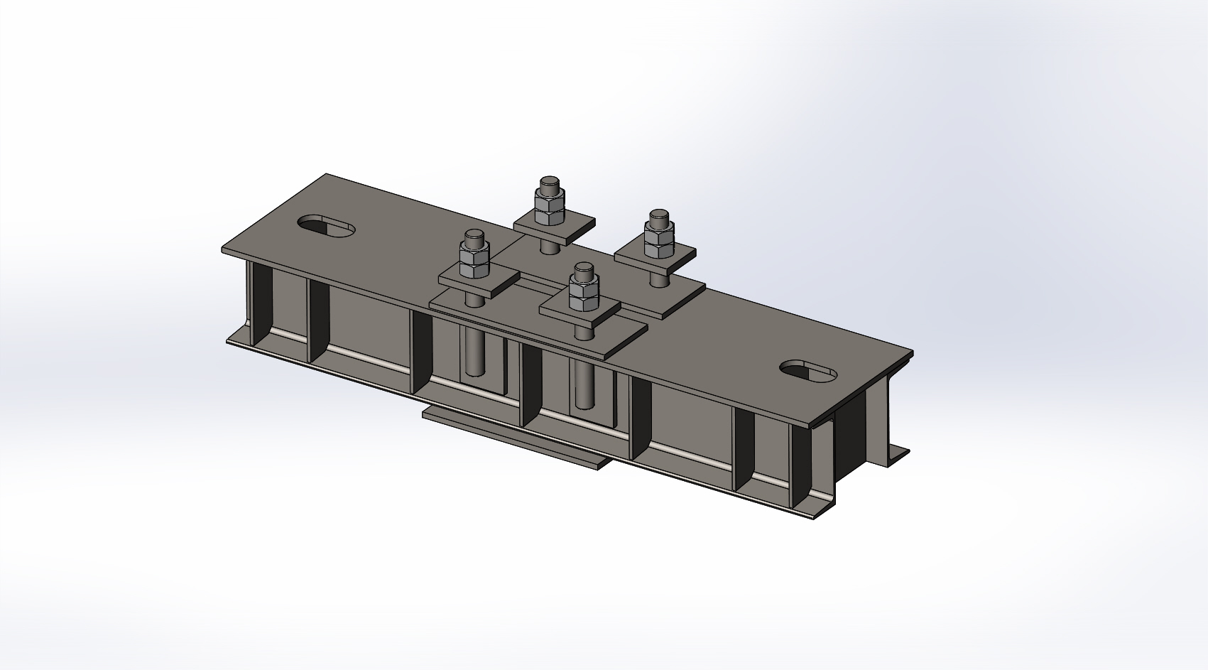 3D модель Балка Б35-4-20