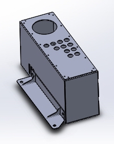 3D модель Короб сиденья оператора