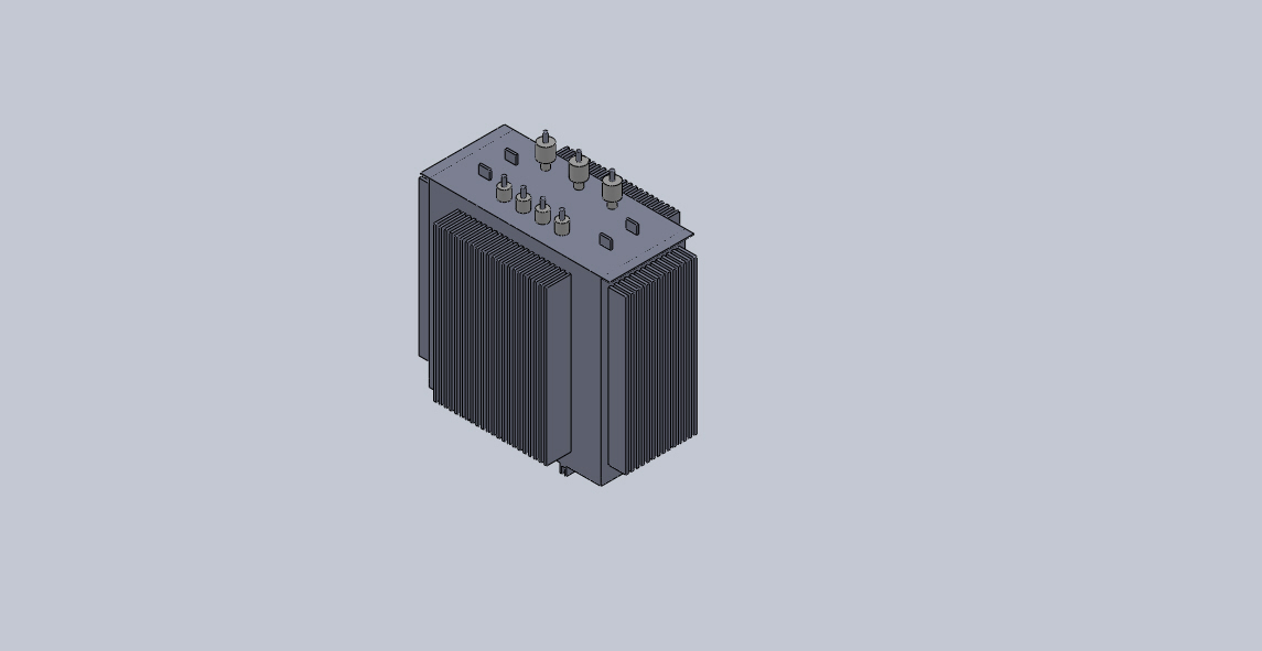 3D модель Трансформатор ТМГ-250