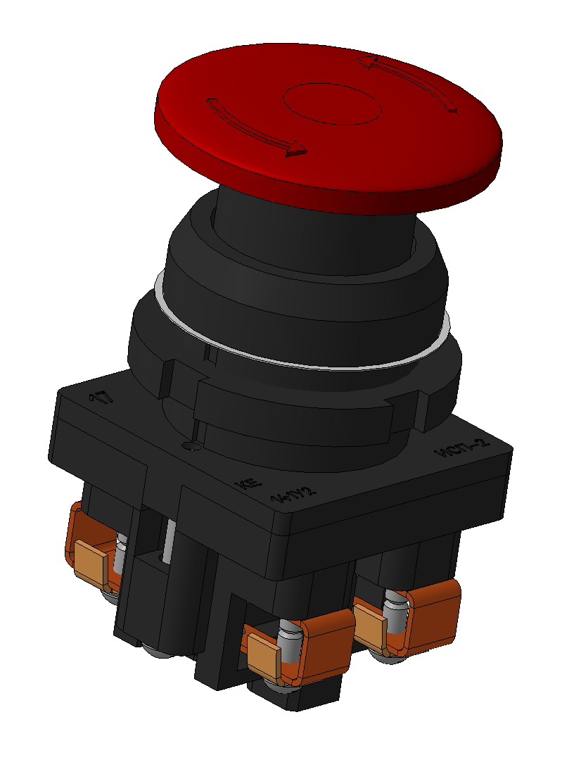 3D модель Выключатель КЕ-141 У2 ИСП-2