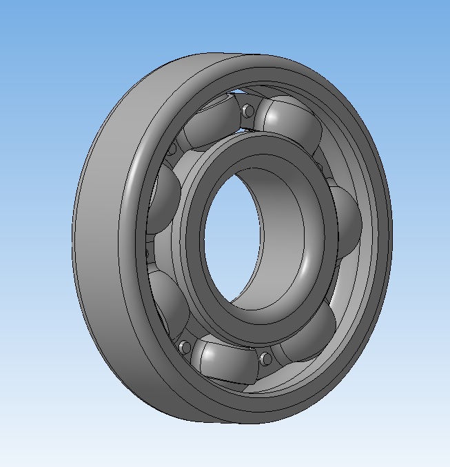 3D модель Подшипник SKF 6410 C3