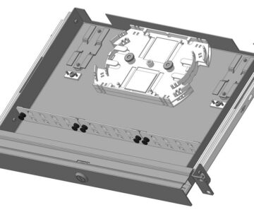 3D модель Кросс R582-1U-FC-24SM-2