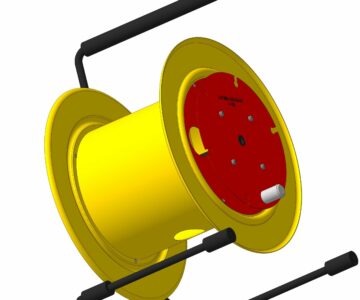 3D модель Катушка кабельная К-180