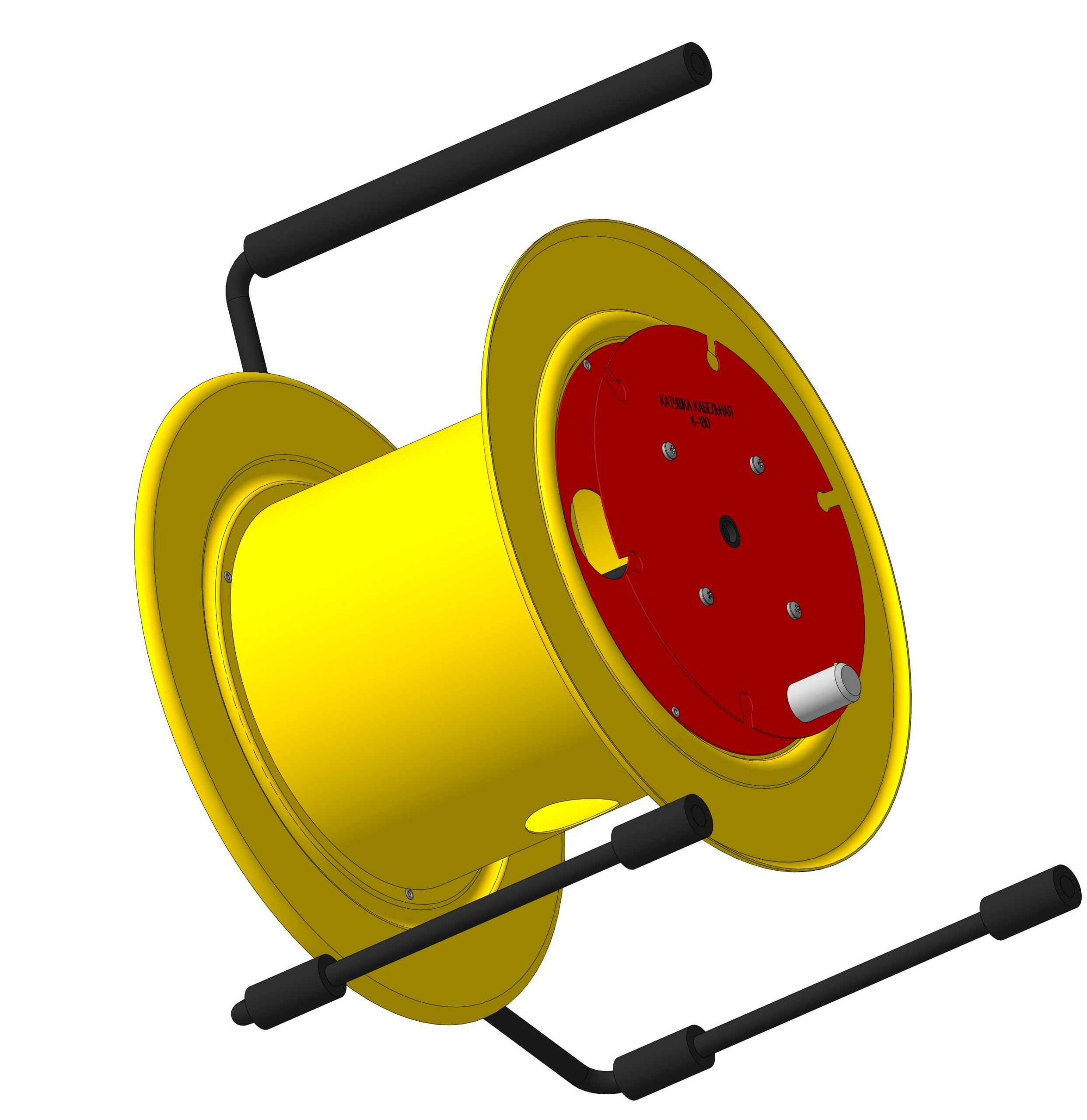 3D модель Катушка кабельная К-180