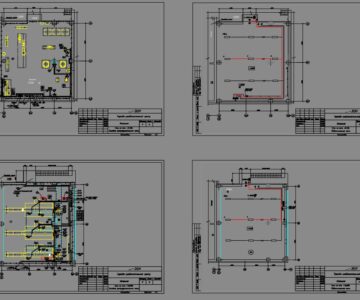 Чертеж Проект ЭОМ Котельная Торгово-развлекательного центра