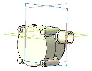 3D модель Датчик потока YF-S402