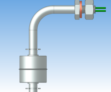 3D модель Поплавковый датчик уровня ПДУ-1.1