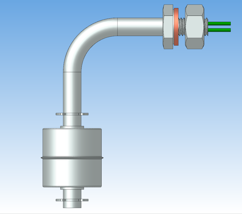 3D модель Поплавковый датчик уровня ПДУ-1.1