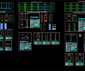 Чертеж Корпус теплообменника пластинчатого s19, s20, s21