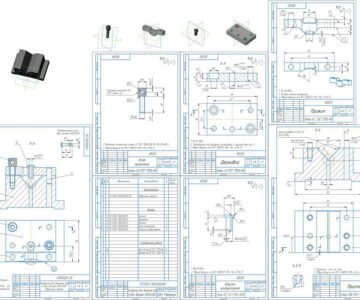 3D модель Кондуктор (призма) для сверления отверстия