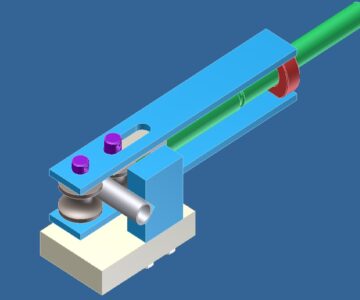 3D модель Приспособление   для гибки различных труб 25 мм