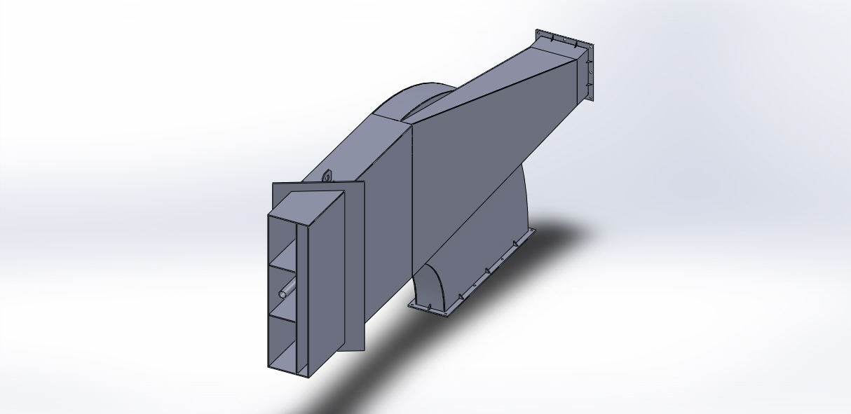 3D модель Горелка котла Е-320-13,8-560БТ