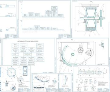 Чертеж Разработка устройства доработки колосового вороха комбайна Дон-1500Б