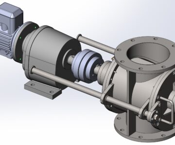 3D модель Дозатор роторный V10