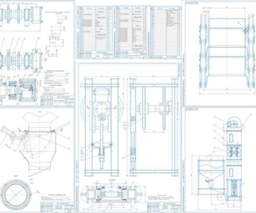 Чертеж Курсовой проект на тему: Проектирование ковшевого элеватора.