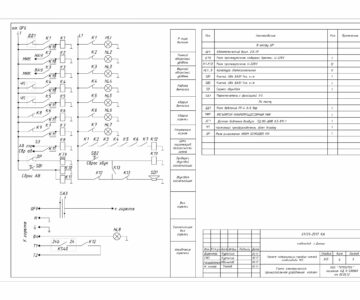 Чертеж Автоматическое регулирование пара котла Е1/09 на базе регулятора KS-40