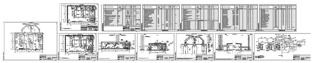 Чертеж Блочно-модульная котельная 11 МВт