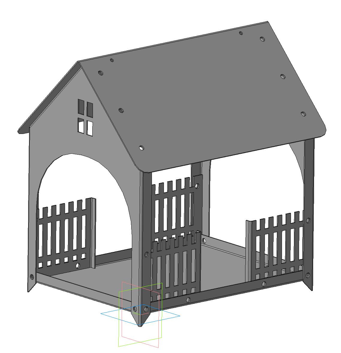 3D модель Кормушка