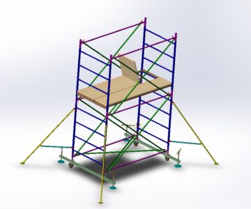 3D модель Вышка-тура