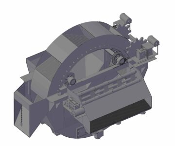 3D модель Тяжелосредный сепаратор СТК-4000